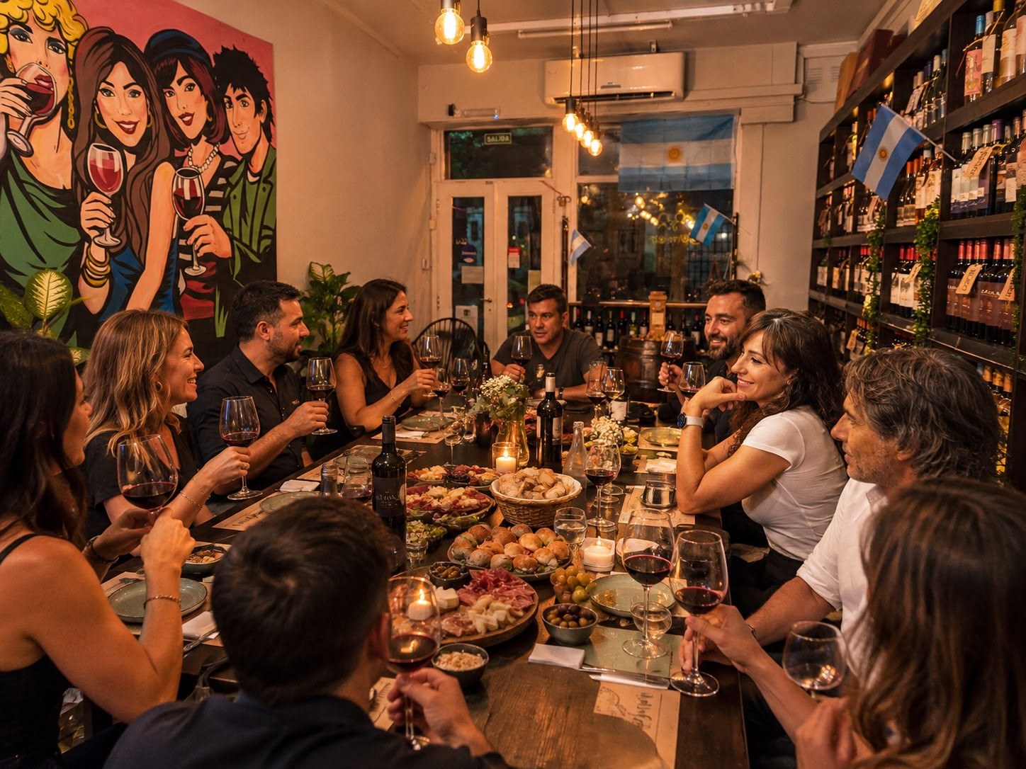Cata de vinos en Gumer, Palermo Soho